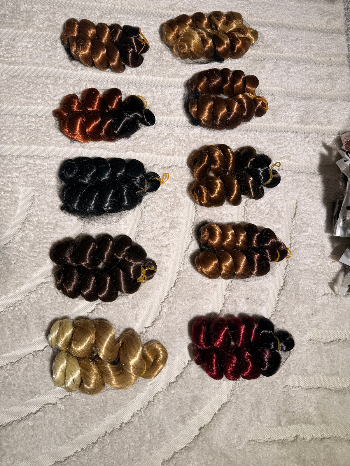 Italian braiding hair extensions