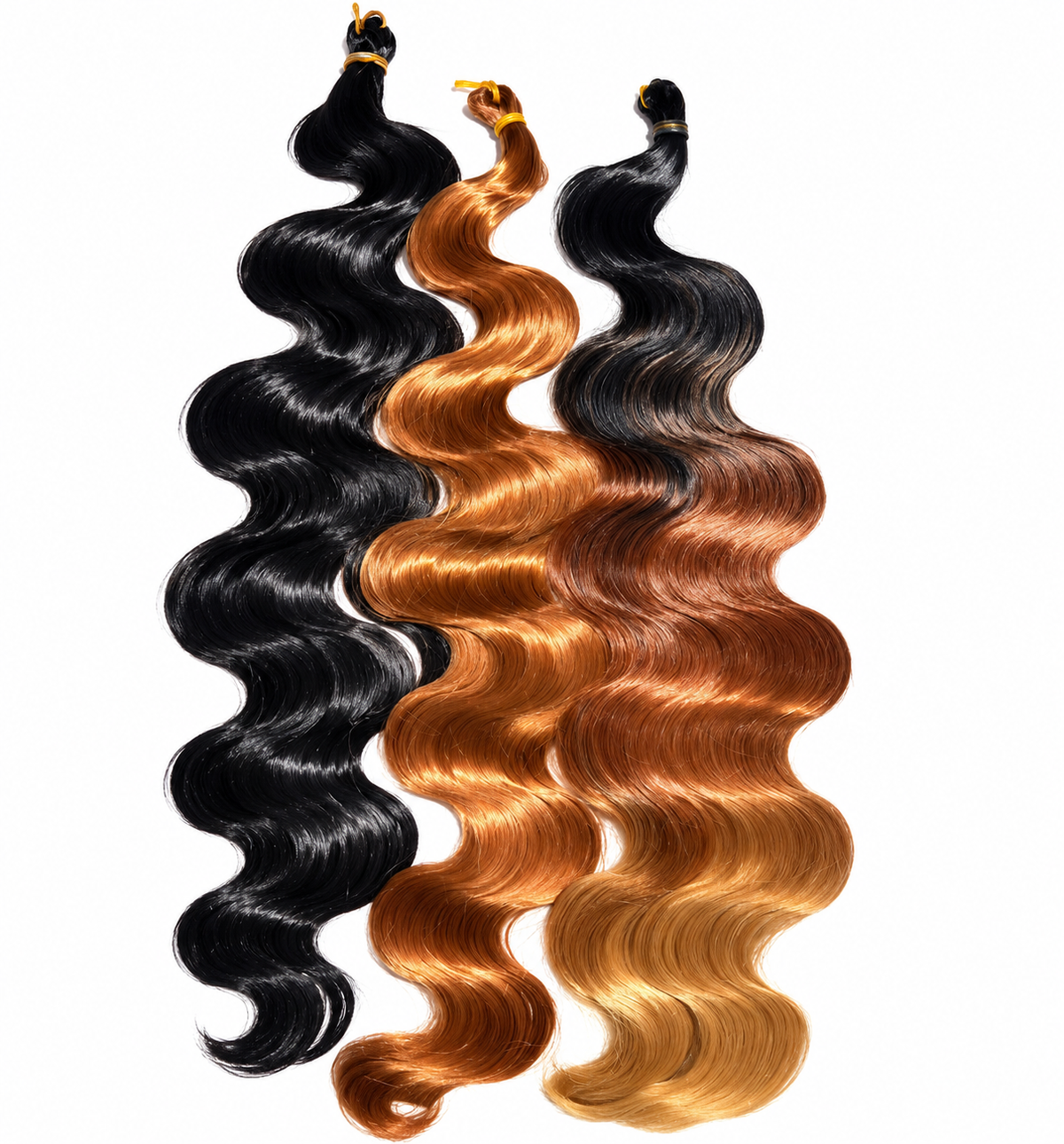 Body Wave Snake-Shaped Hair Extensions