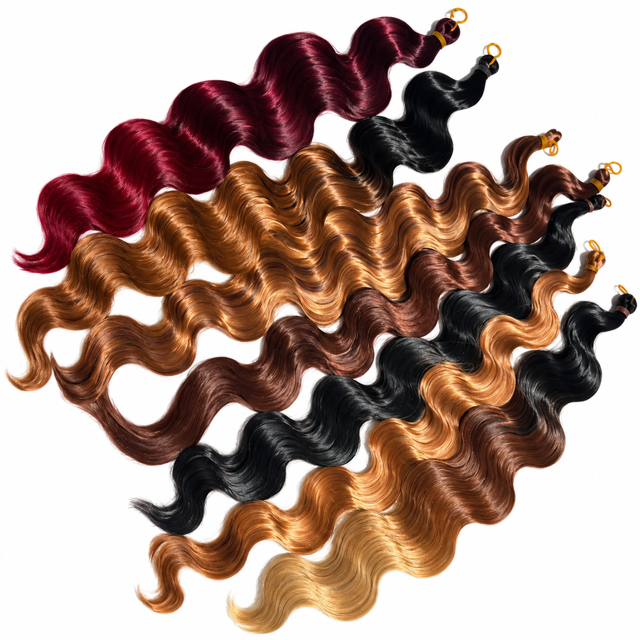 Body Wave Snake-Shaped Hair Extensions